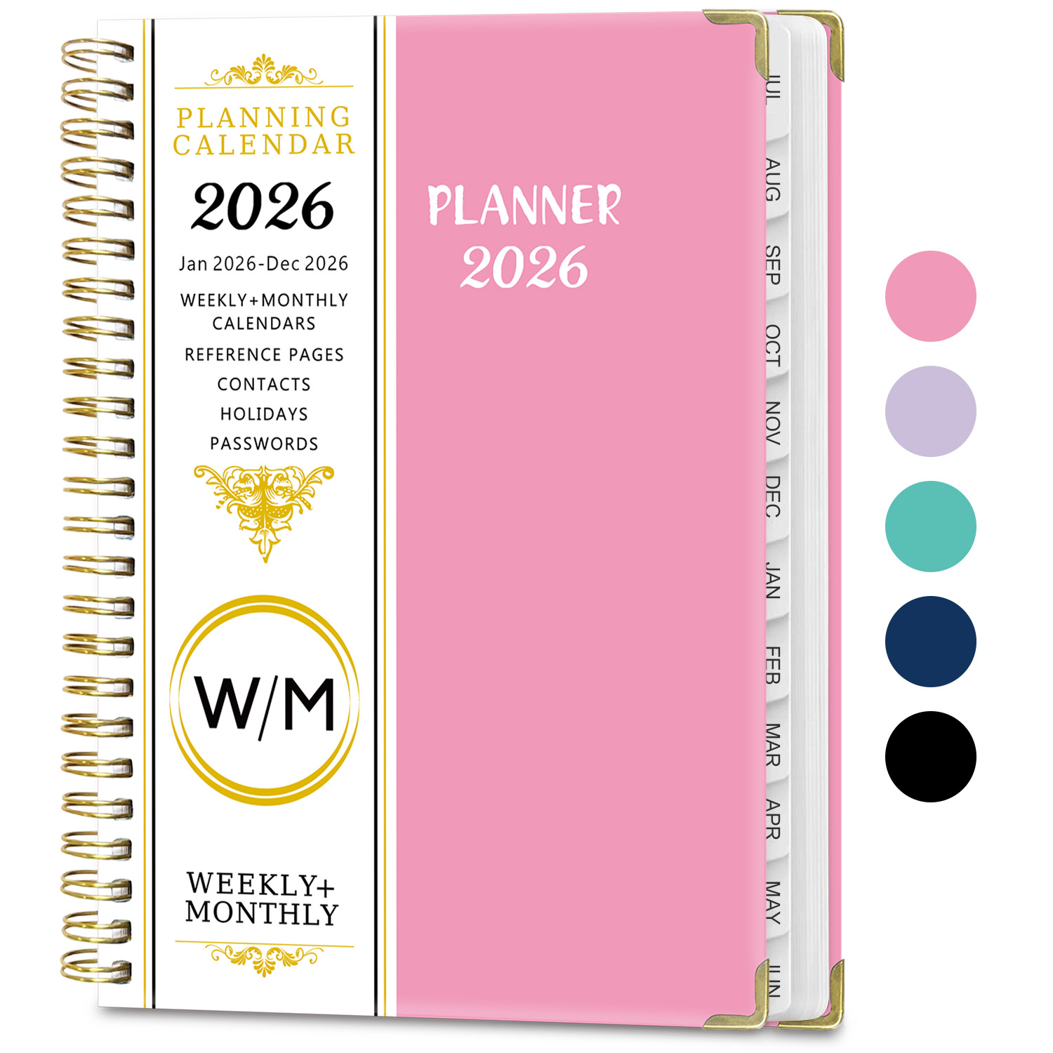 A5 Planner Spiral Notebook For 2026 5