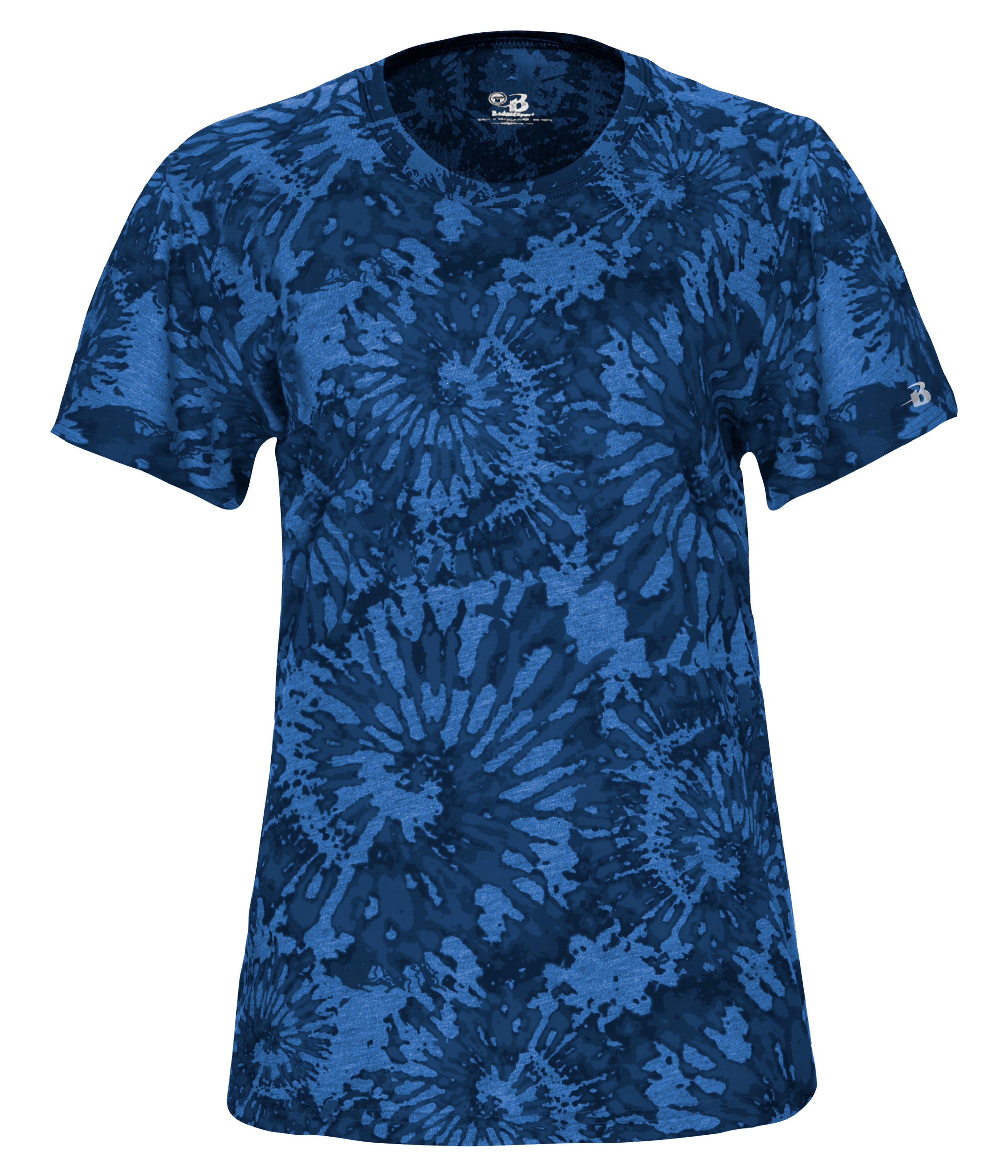 TIE-DYE TRI-BLEND WOMEN'S TEE 5