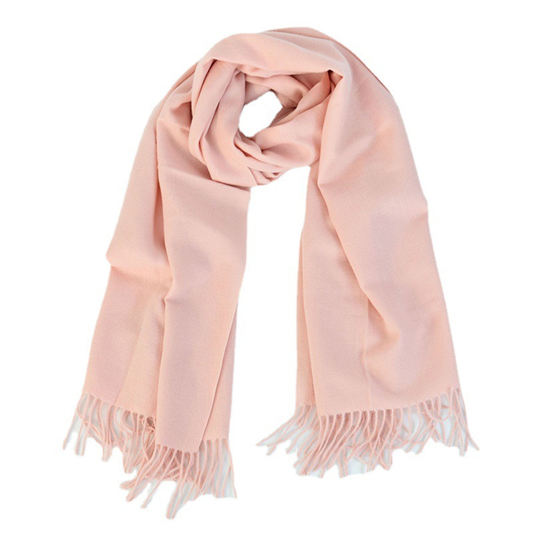 Imitation Cashmere Pure Color Scarf 3