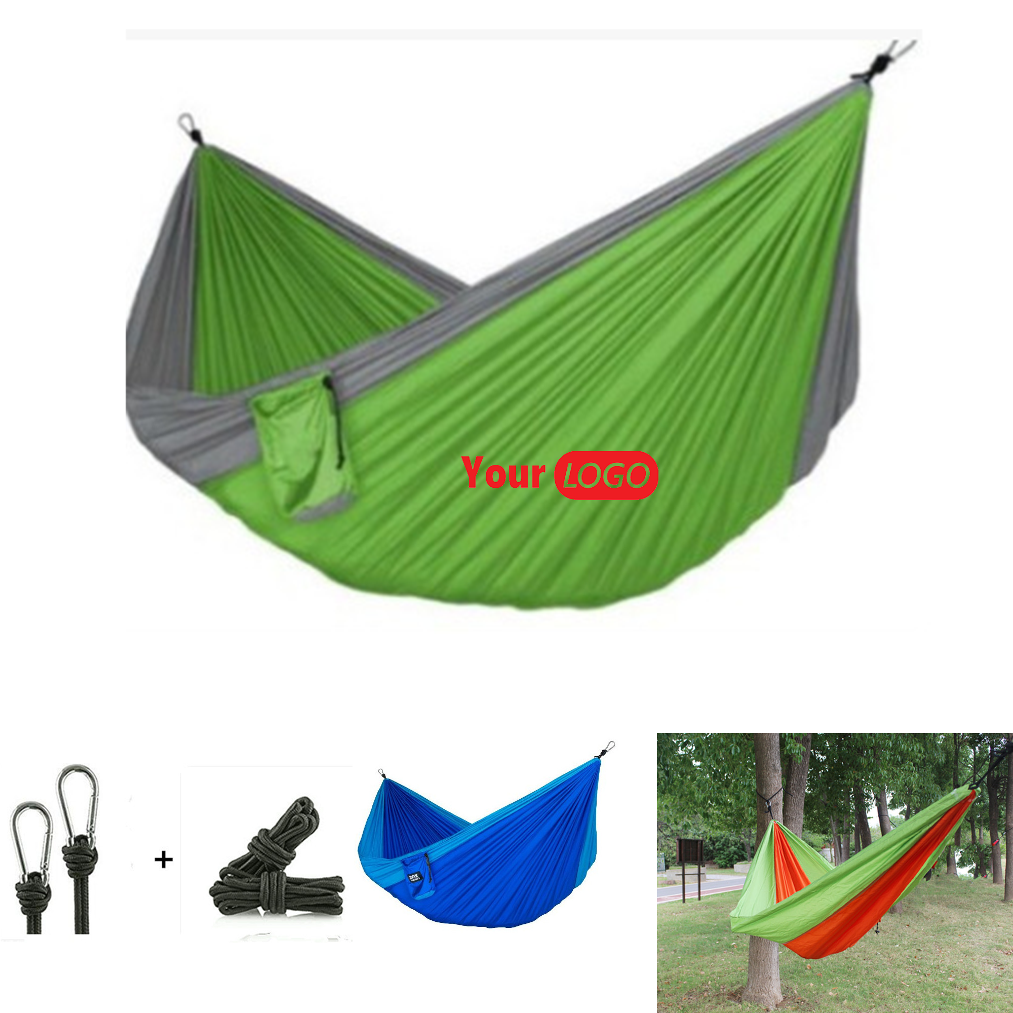2-Person Portable Camping Hammock 1