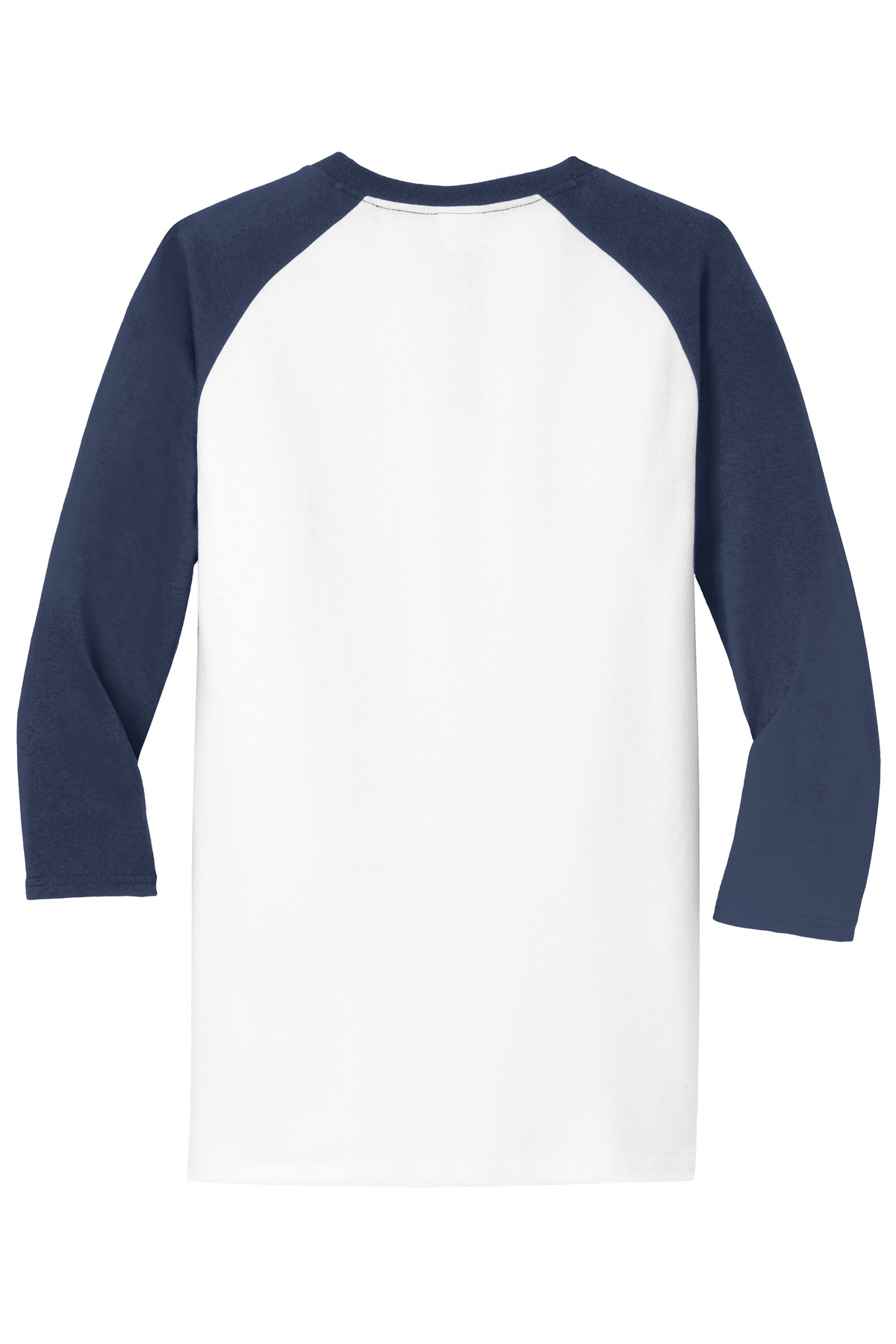 Port & Co Core Blend 3/4-Sleeve Raglan Tee. PC55RS 54