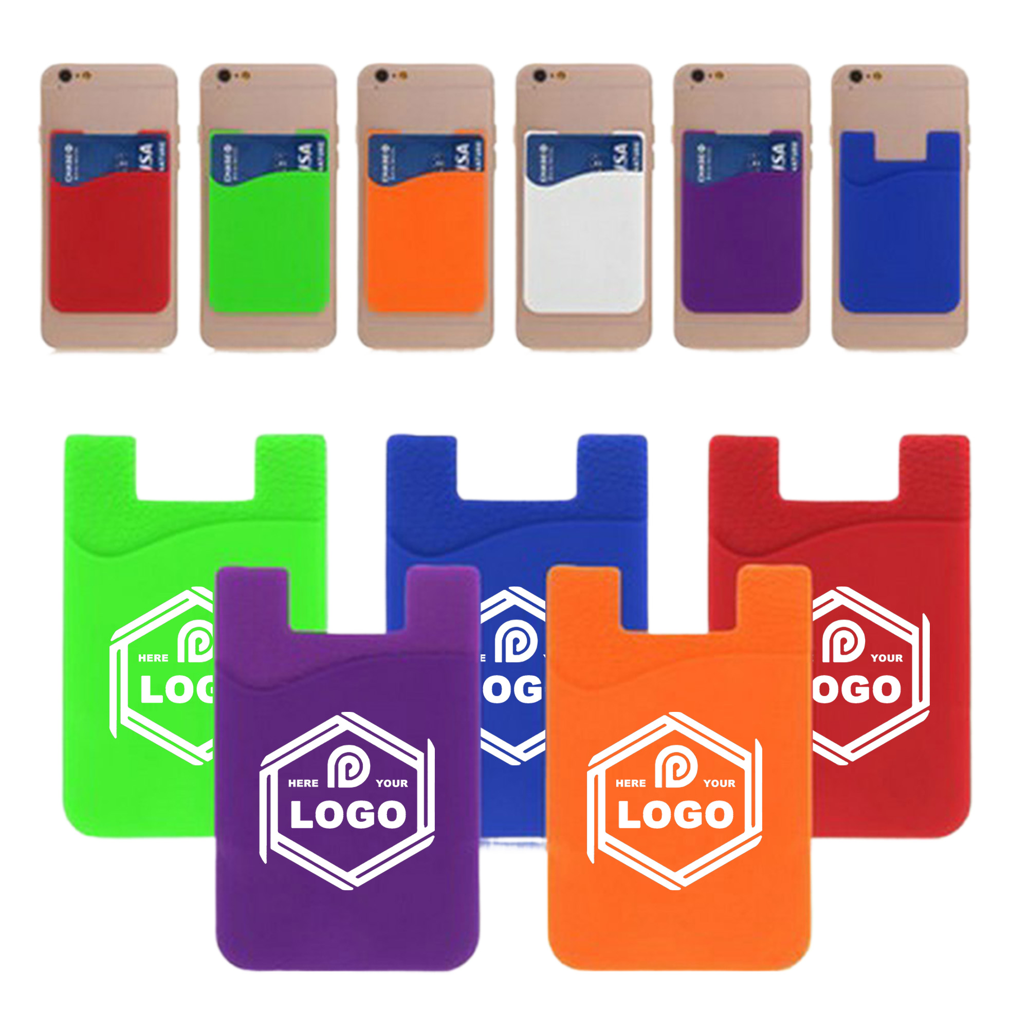 Silicone Phone Card Sleeve 2