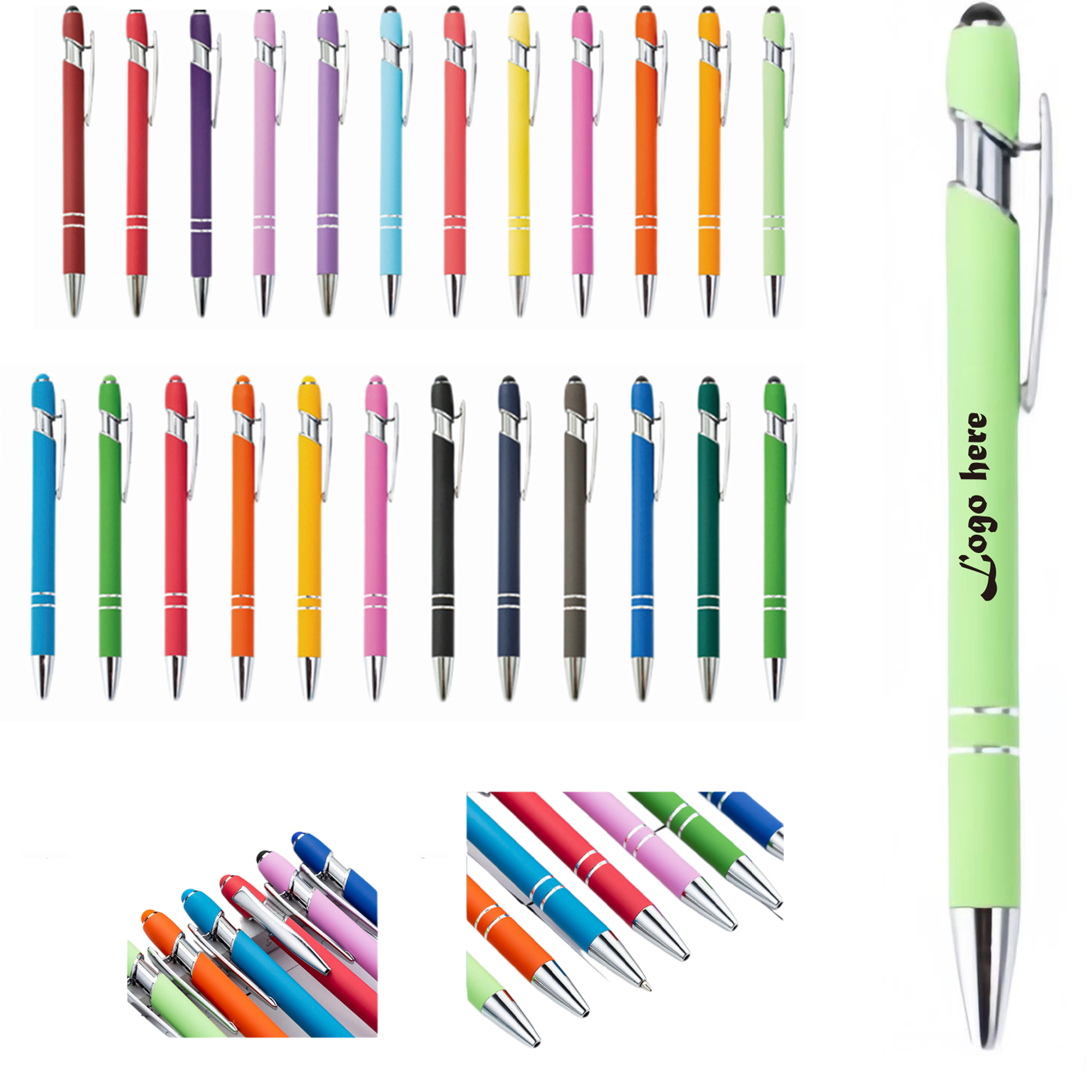 Rubber Ballpoint Pen 3