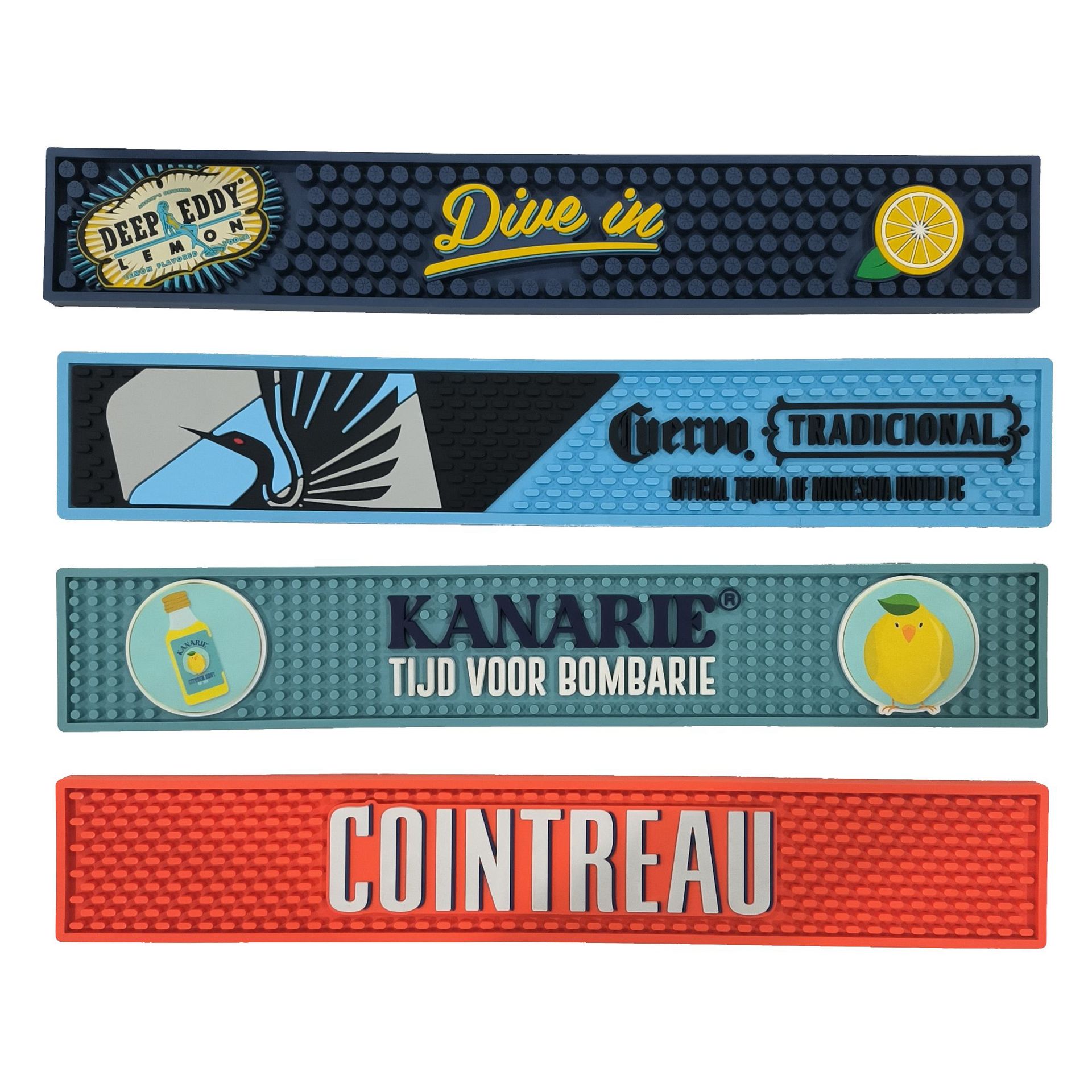 Custom PVC Bar Mat (20" x 4") 6
