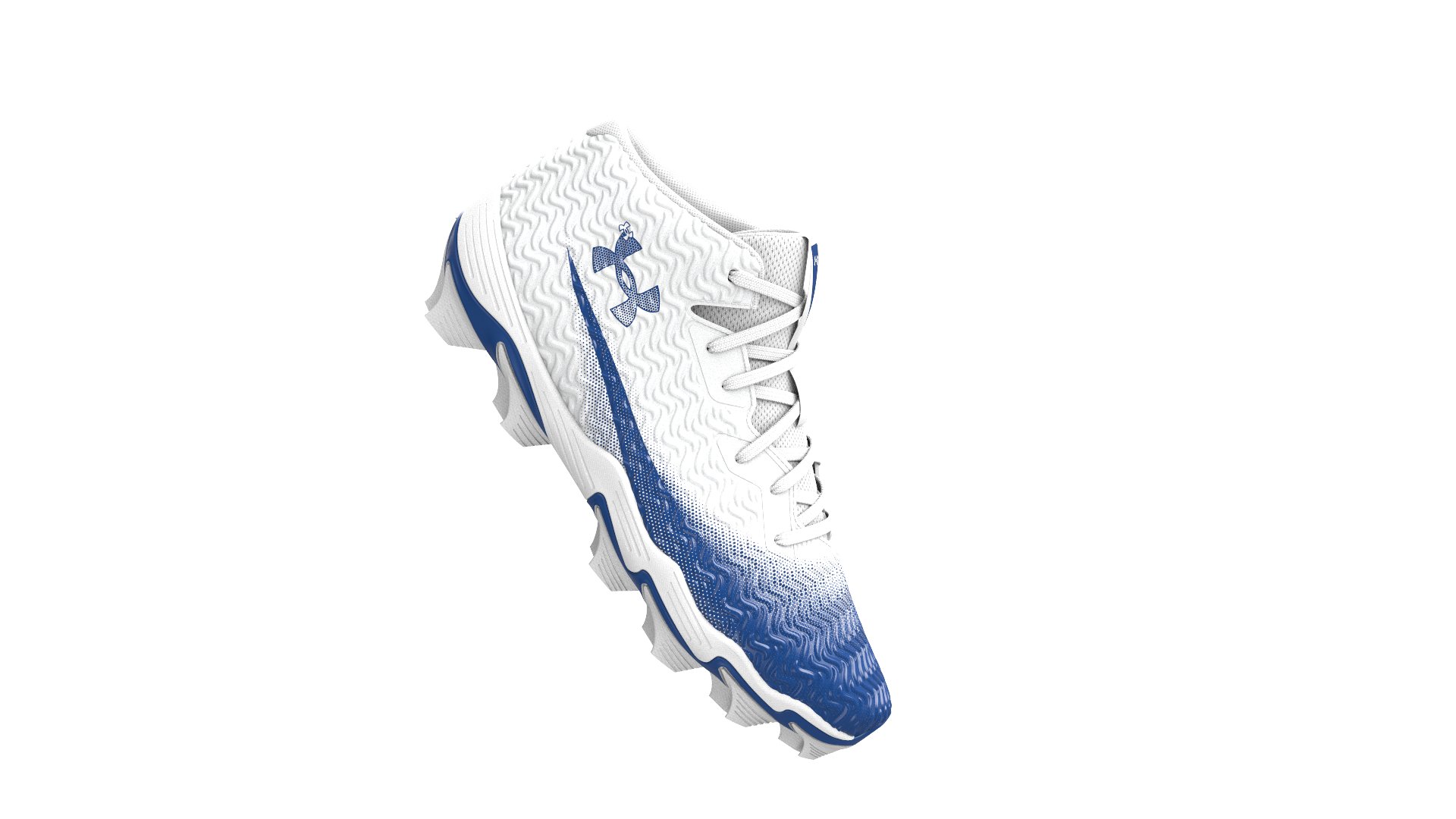 UA Spotlight Hammer Jr. Boys' Football Cleats 4