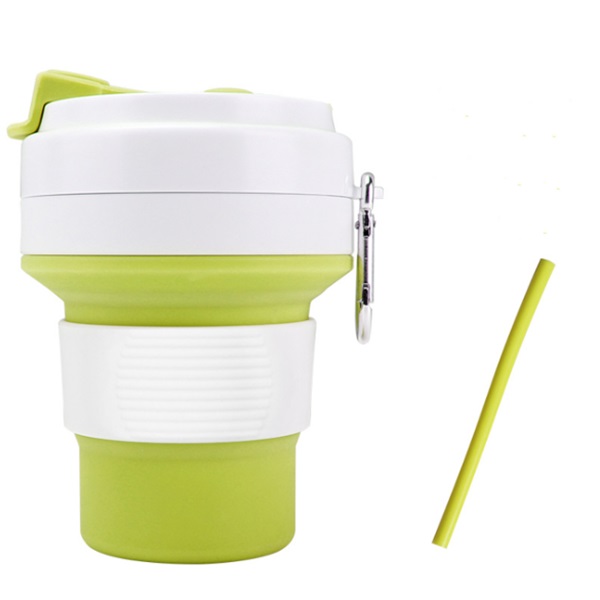 Foldable Sports Silicone cups Travel Mug 3