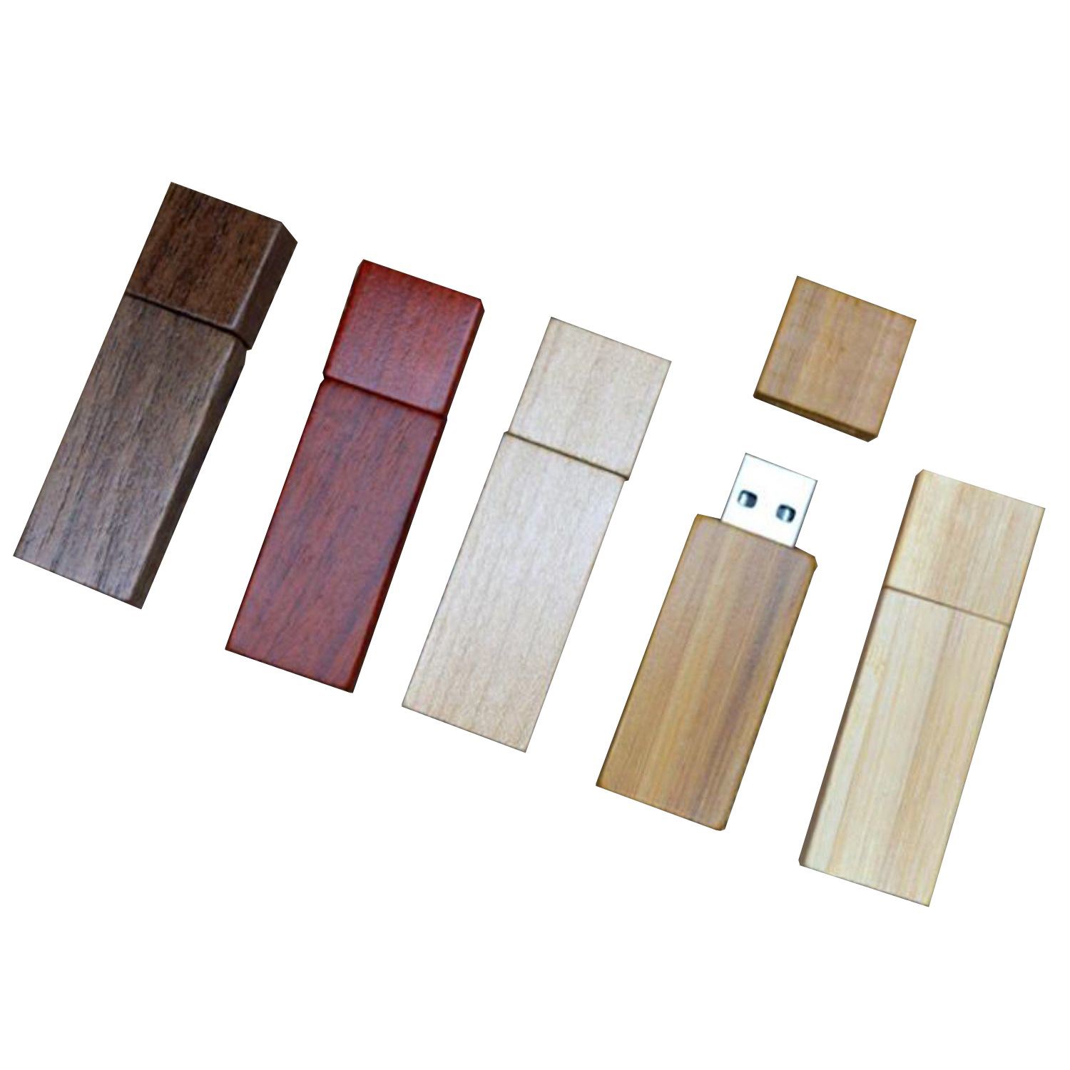 Slim Wooden USB Flash Drive 4