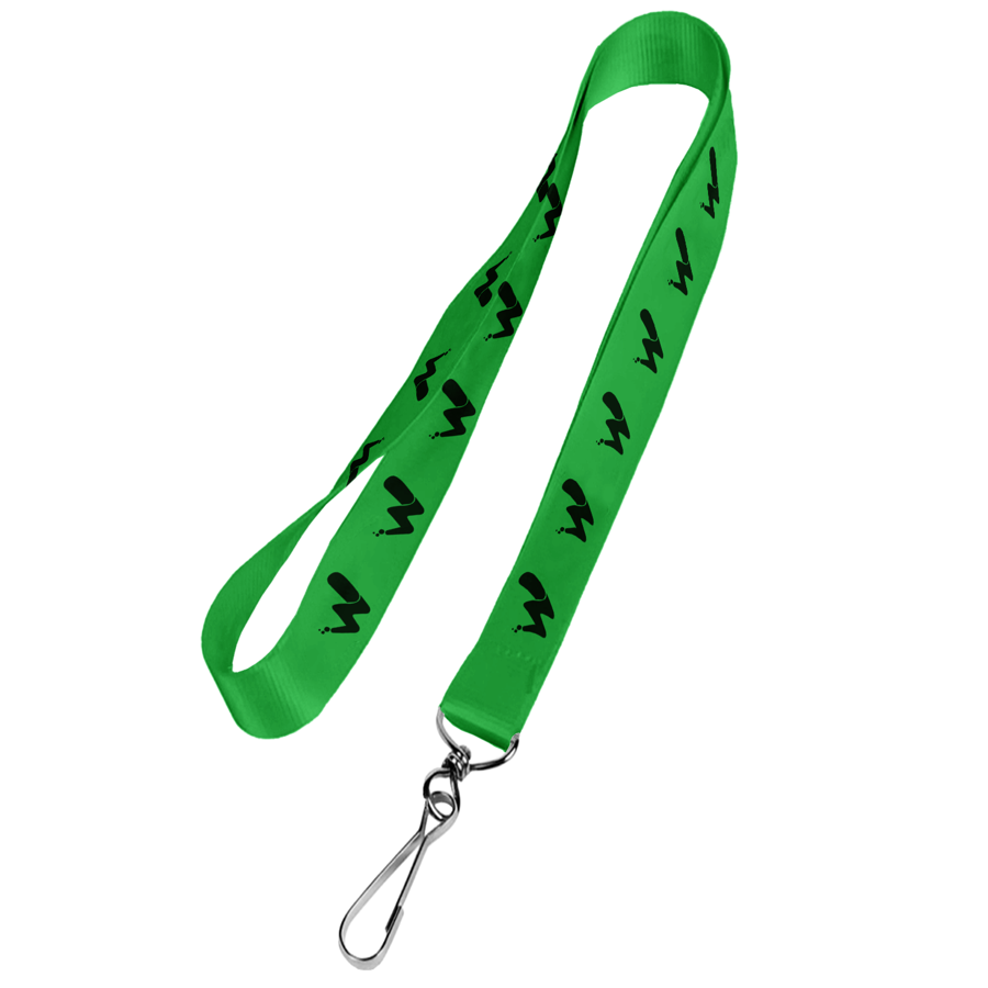 Polyester 3/4" Wide Lanyard