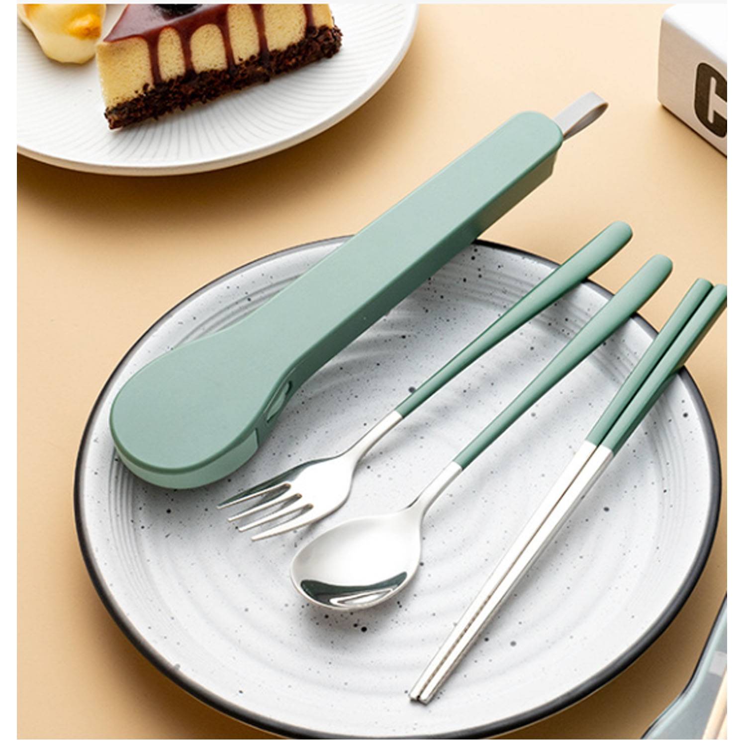 Portable Travel Dinnerware Sets 6