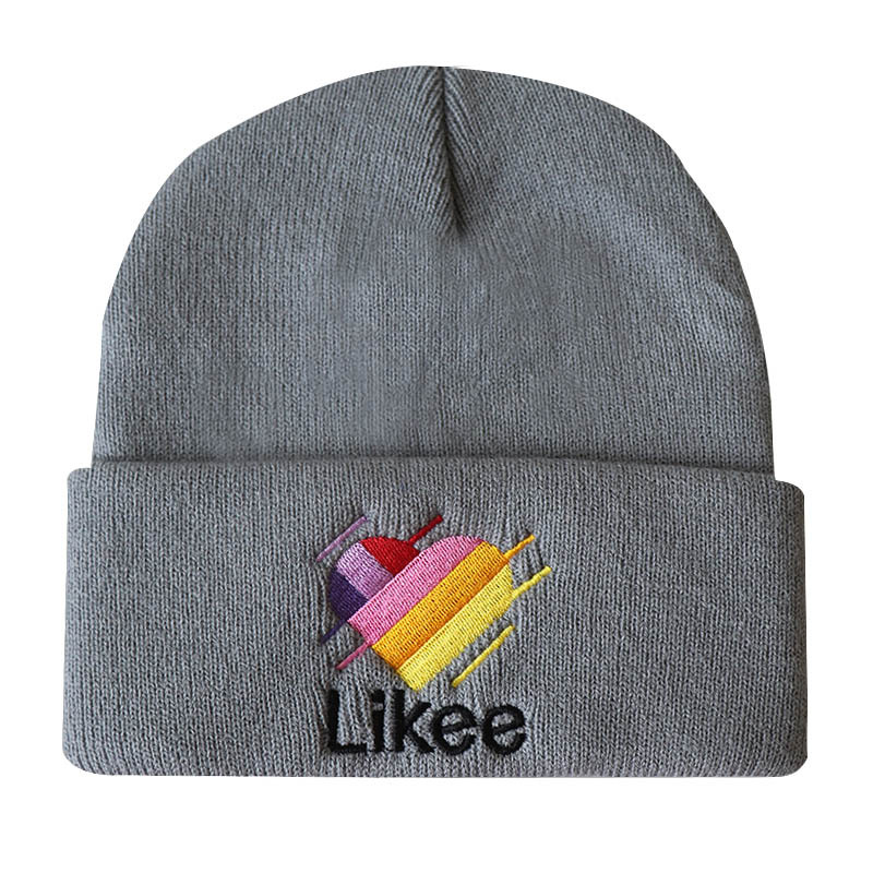 Roll Up Knit Beanie Hat 4