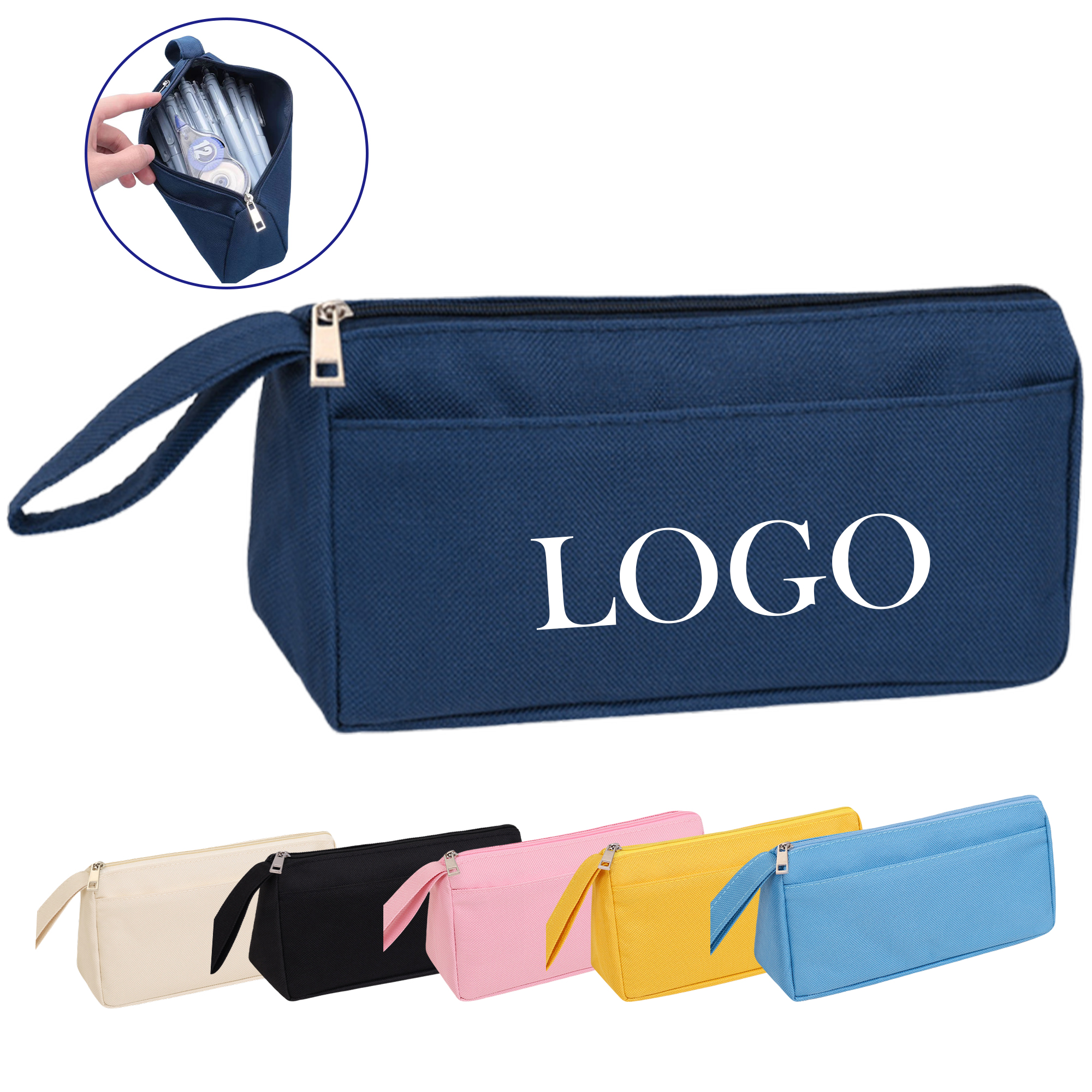 MOQ:20pcs Minimalist Stationery Pouch 4