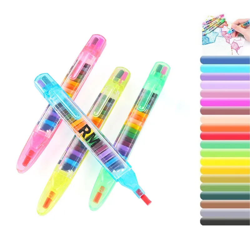 20 Color Crayon 1