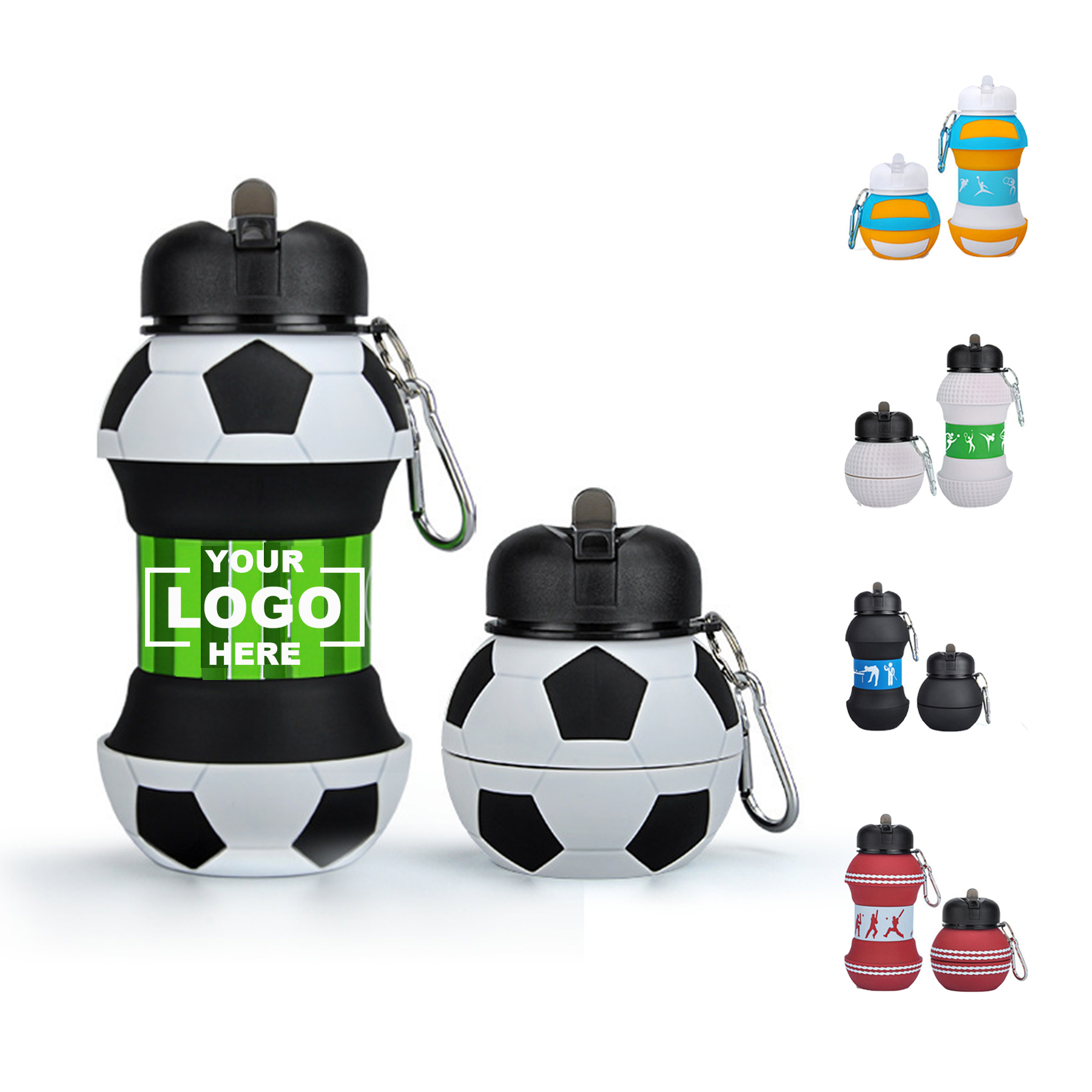 Collapsible Silicone Water Bottle 1