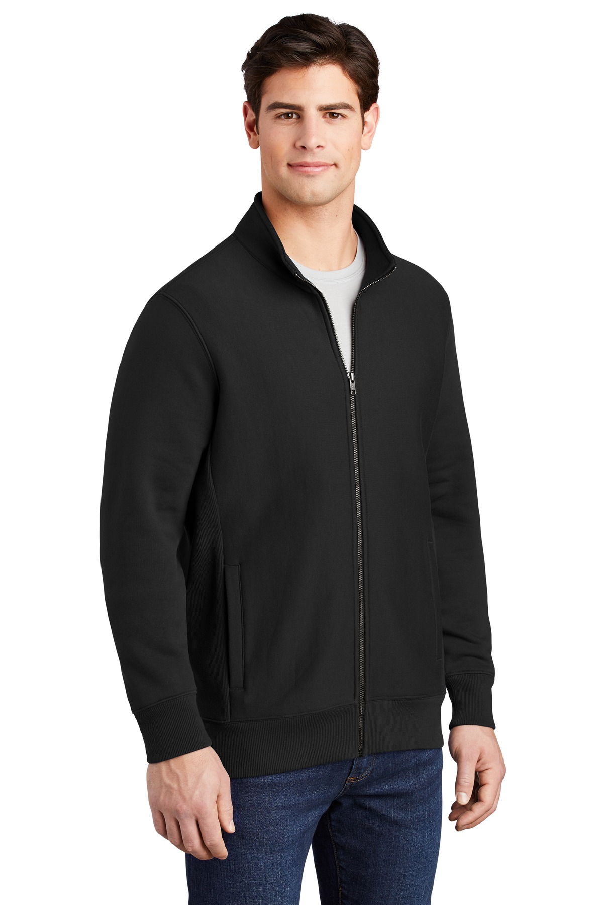 Sport-Tek Super Heavyweight Full-Zip Sweatshirt ST284, custom hoodie or sweatshirt with logo imprint 24