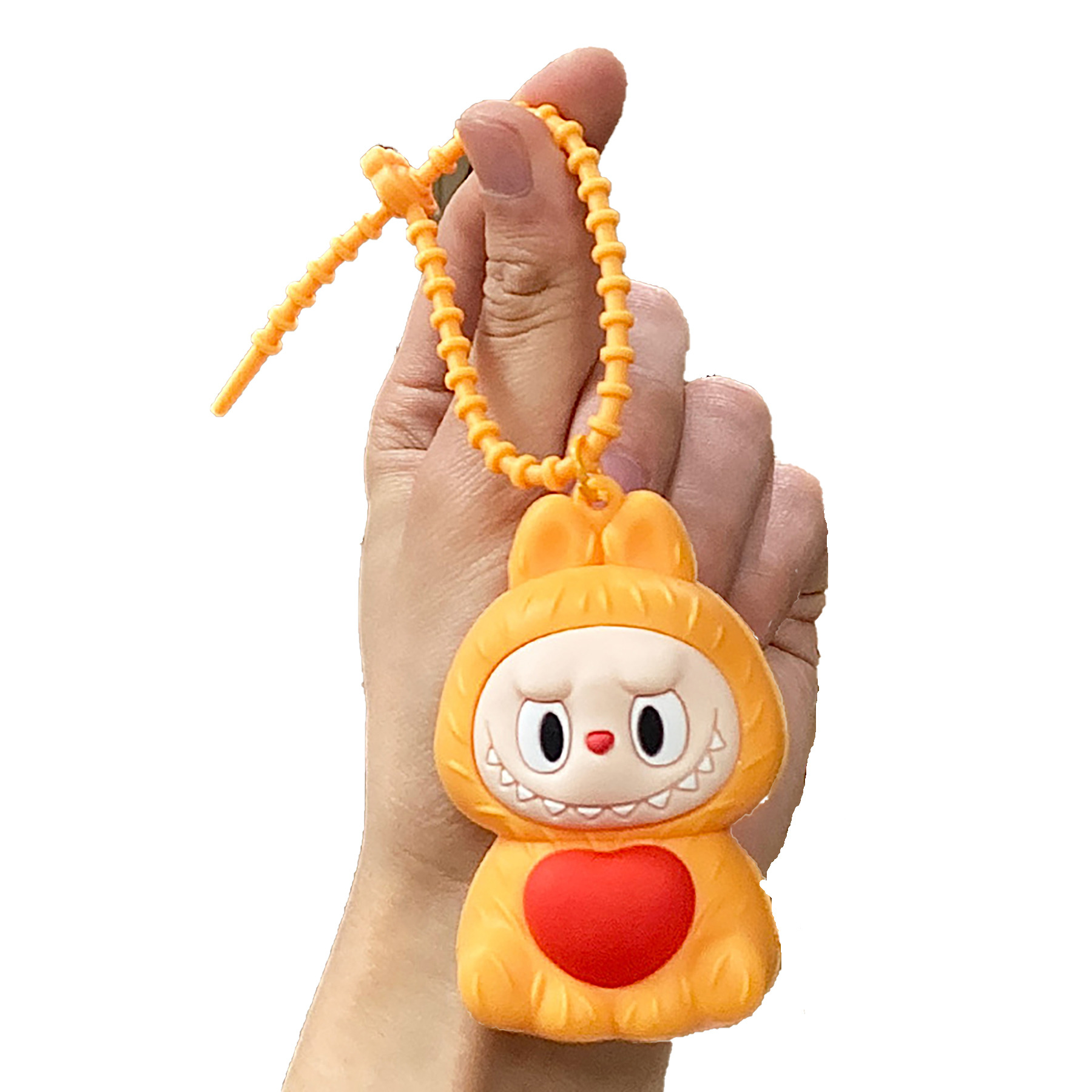 Labubu Love Decompression Keychain 1