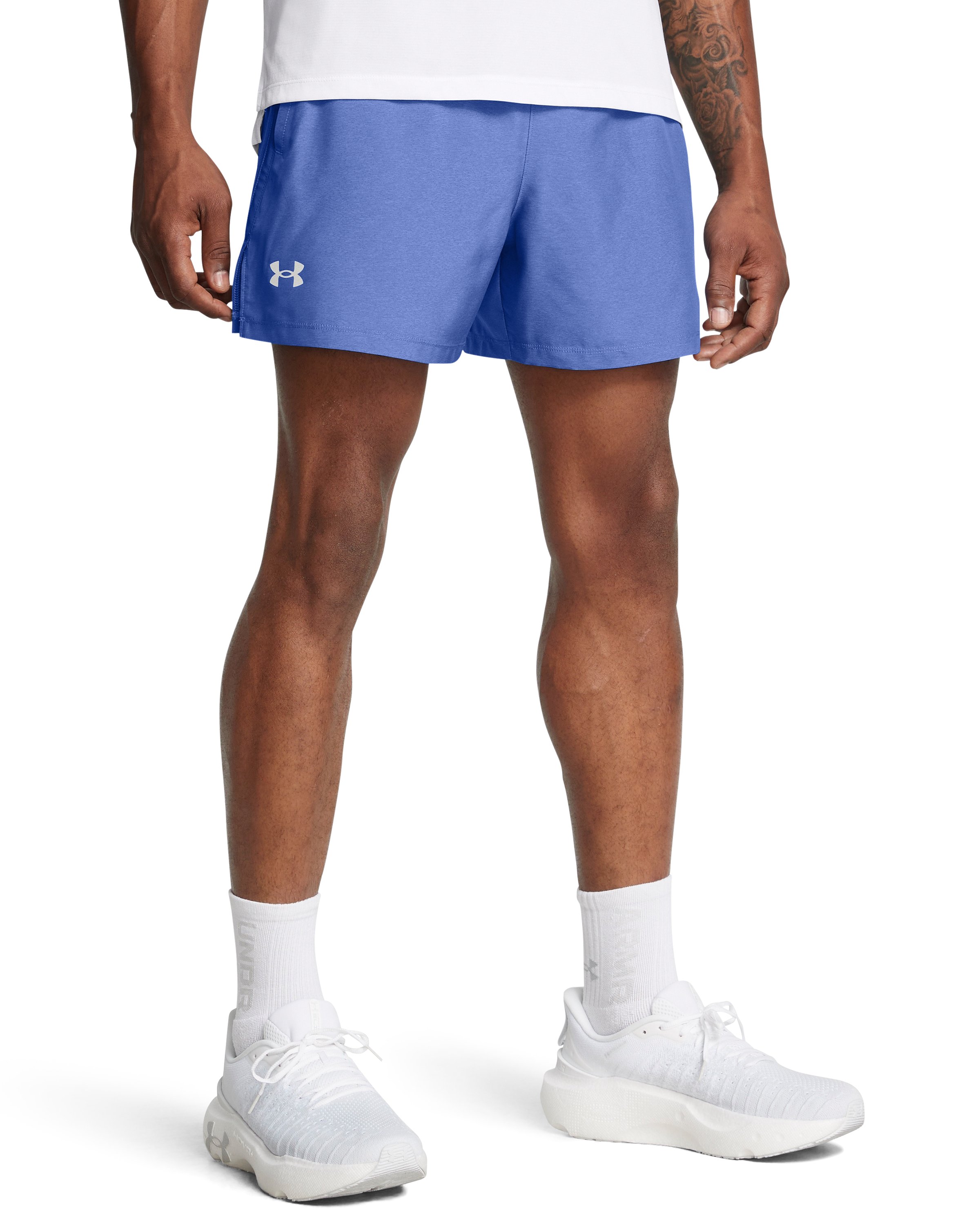 UA Launch Heather Men's 5 Shorts 4