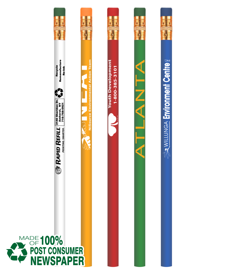 Quality Recycled Pencil - Recycled Newspaper 2