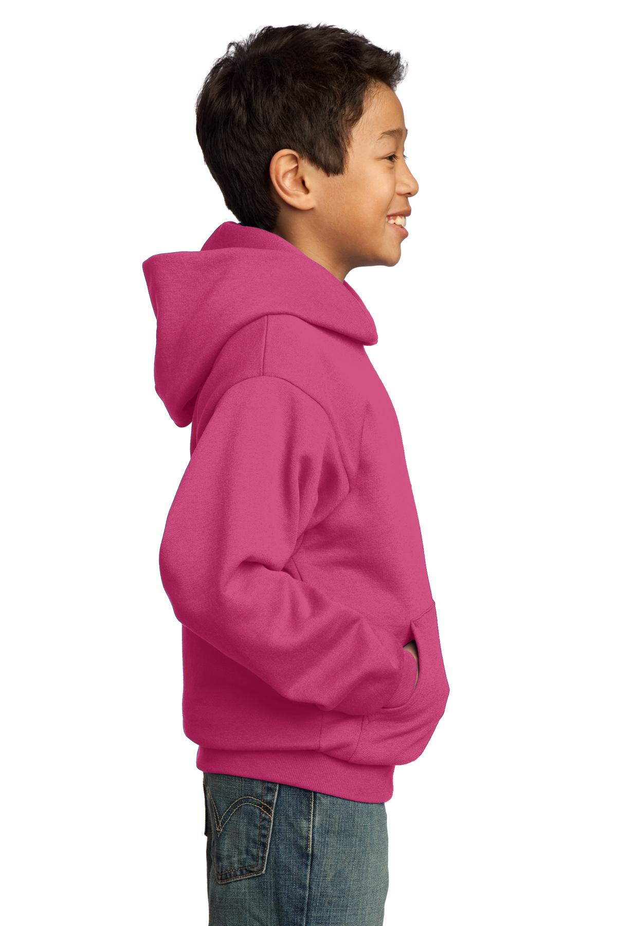 Port & Company® Youth Core Fleece Pullover Hooded Sweatshirt 134