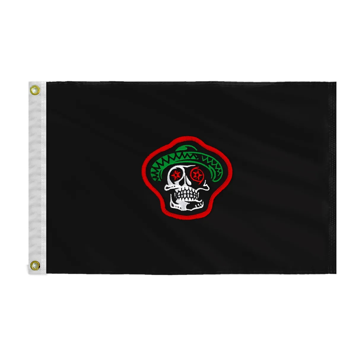 Embroidered Flag 16" x 24" Nylon 2
