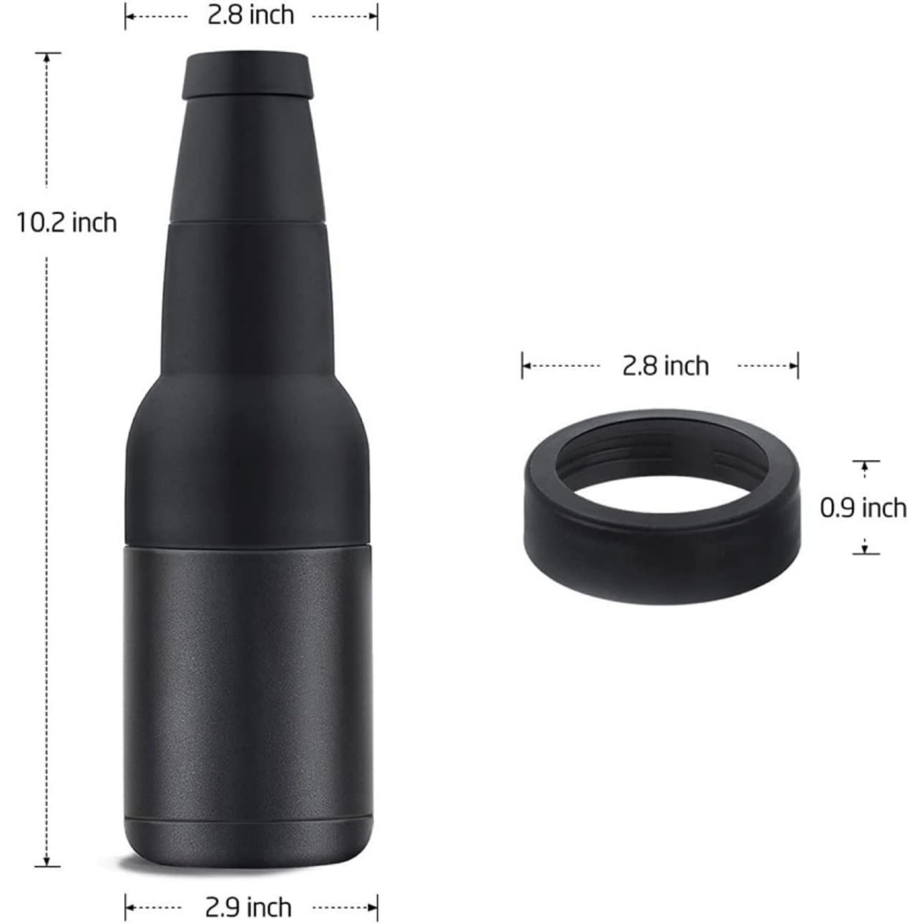 3 in 1 Beer Bottle Can Cap, custom koozie with logo imprint 8
