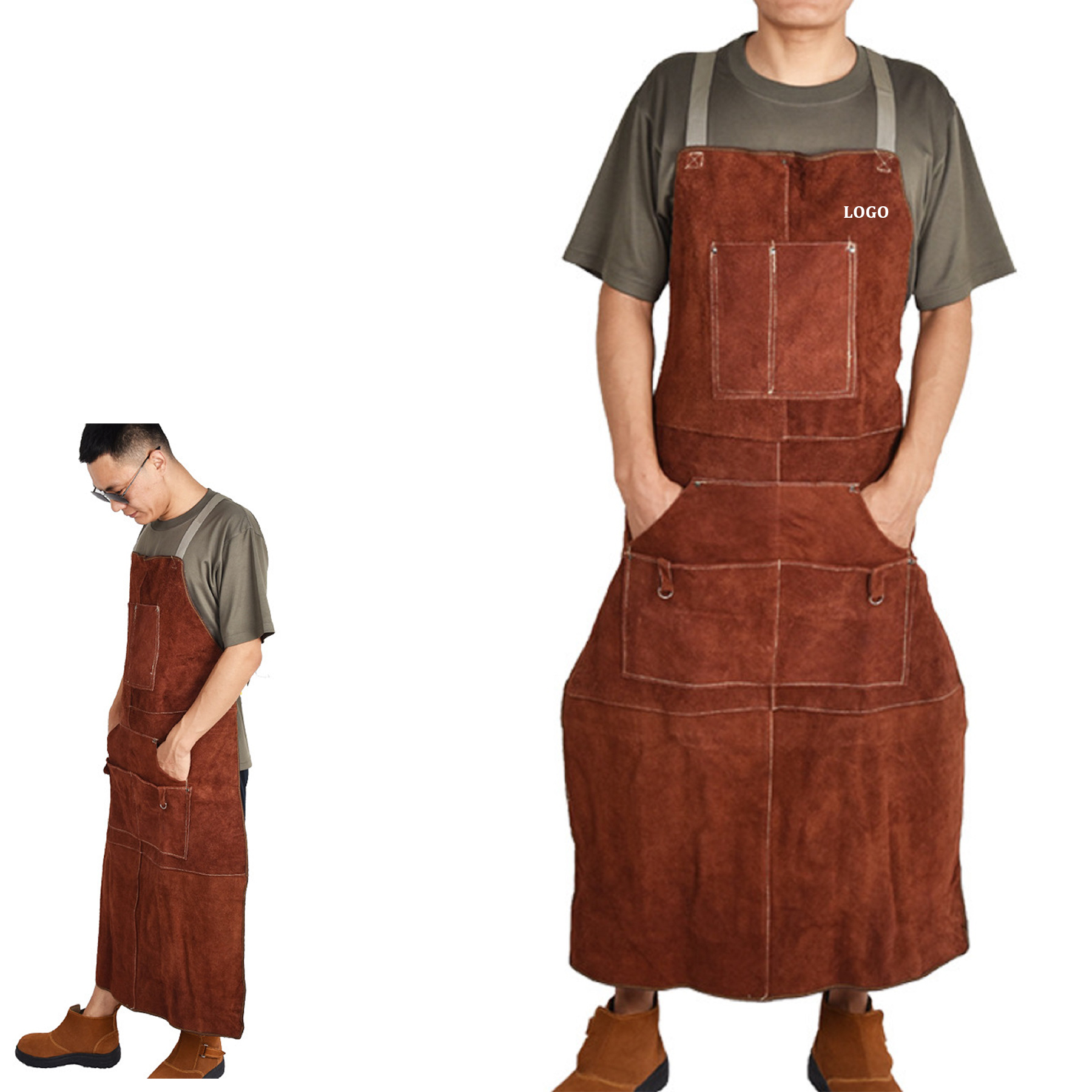 Ultimate Protection High Duty Cowhide Welding Apron 5