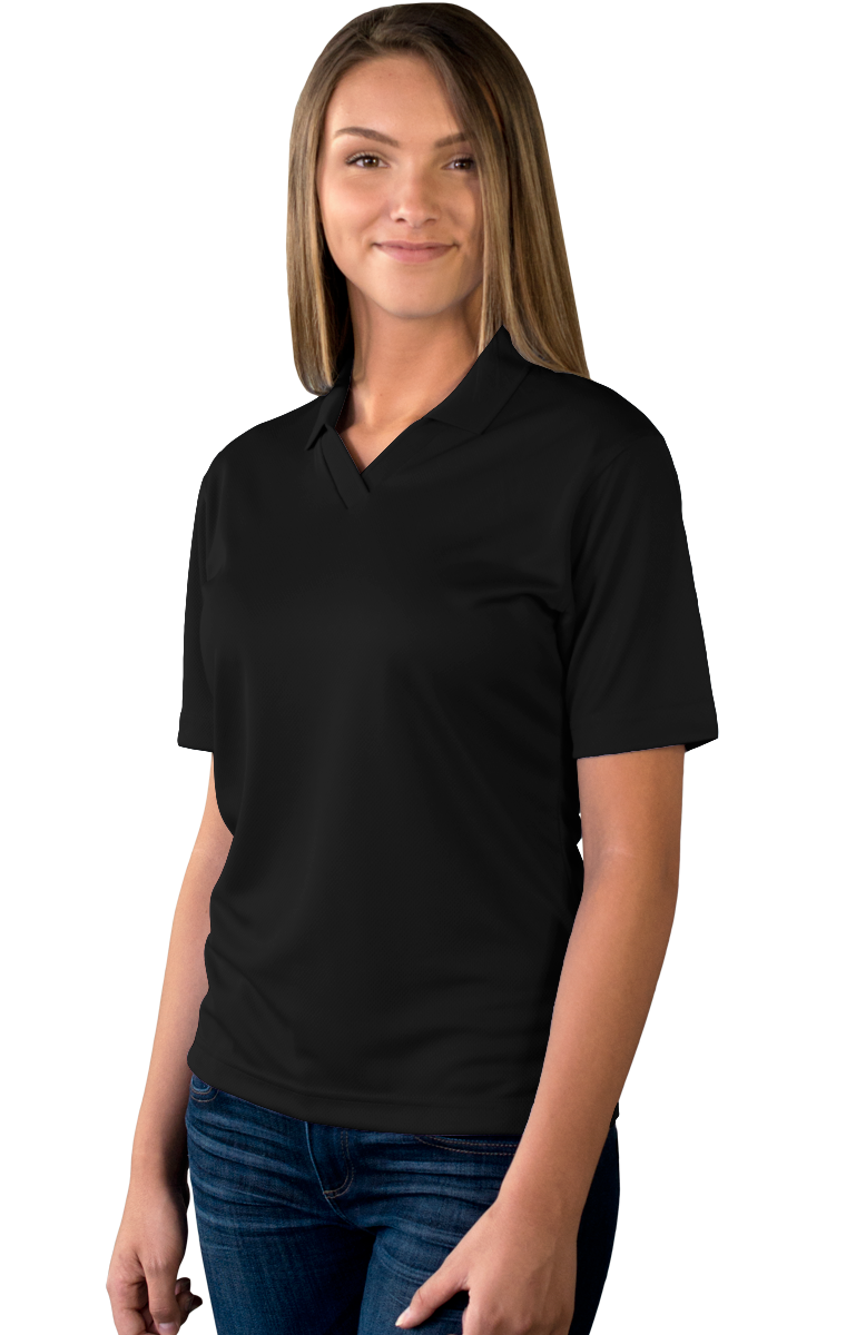 Ladies' Wicking V-Neck Polo 22