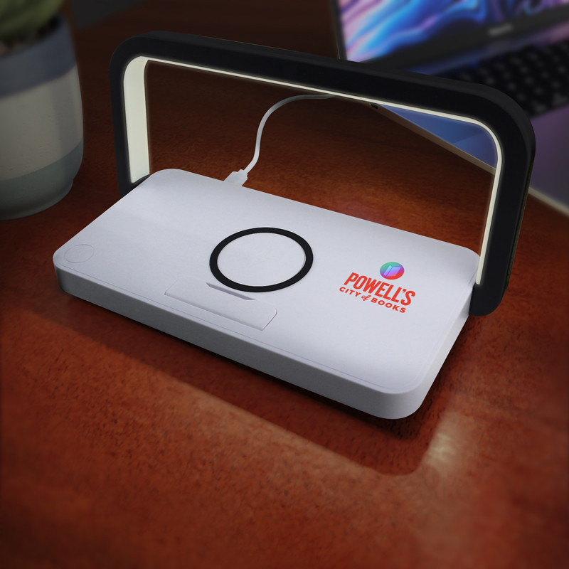 Chi-Charge Phone Stand with Warm Light Lamp 11