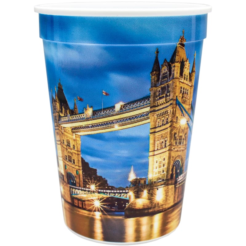 12oz Full Color Wrap Stadium Cups 12