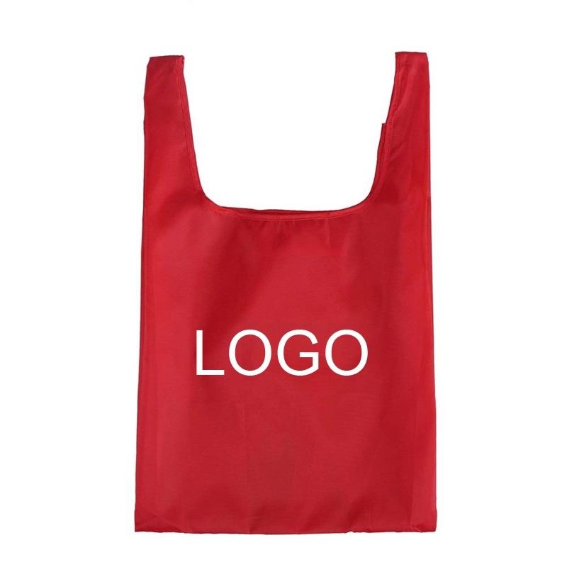 Reusable Collapsible Folding Grocery Bag, custom tote bag with logo imprint 9