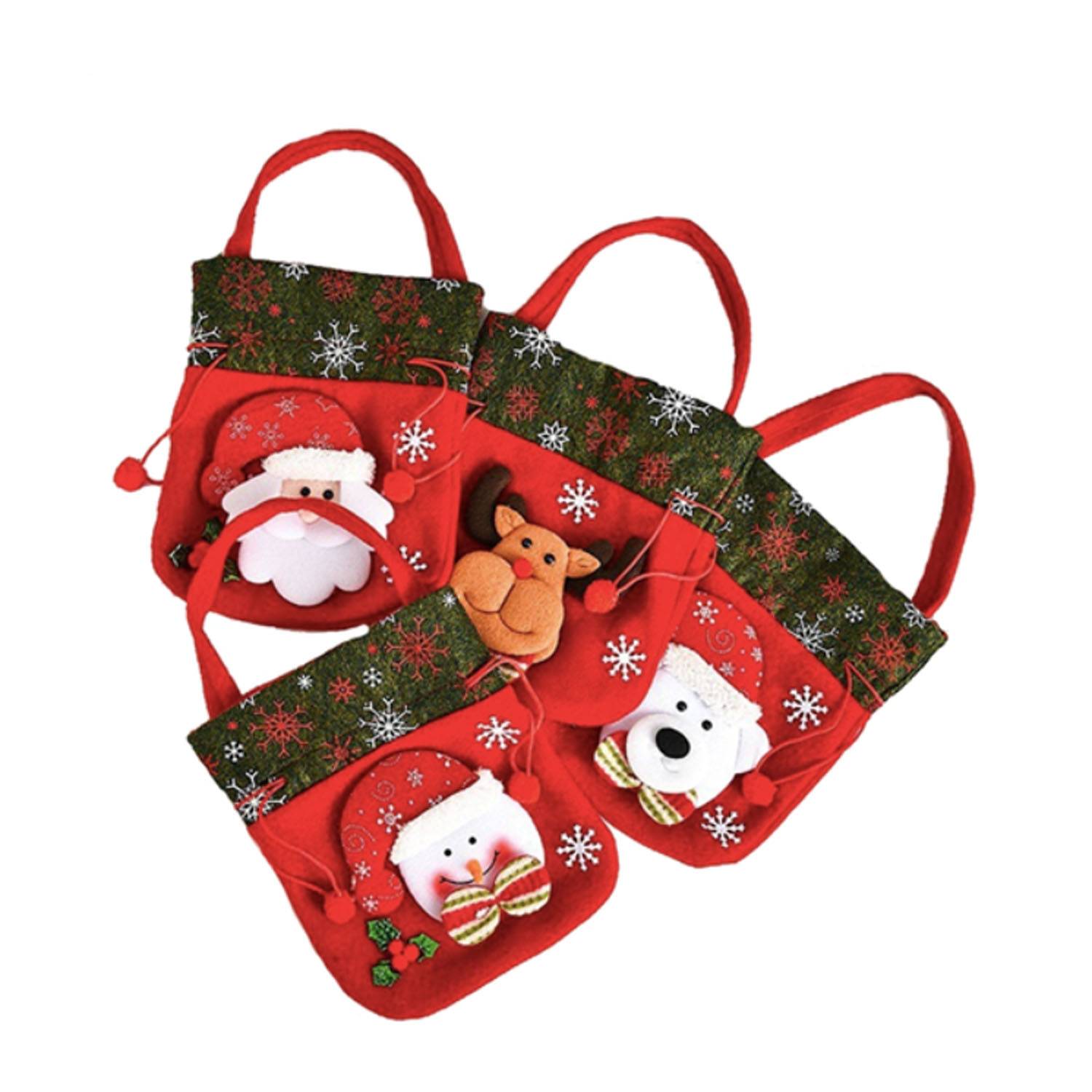 Christmas Drawstring Gift Bags 6