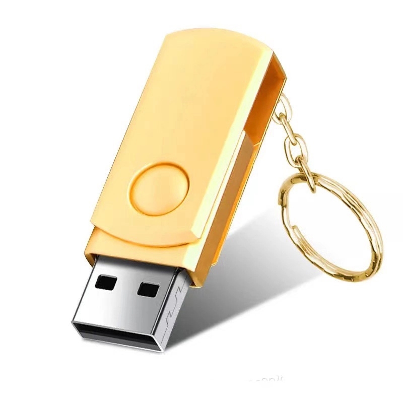 2 GB metal mini swivel usb drive 2