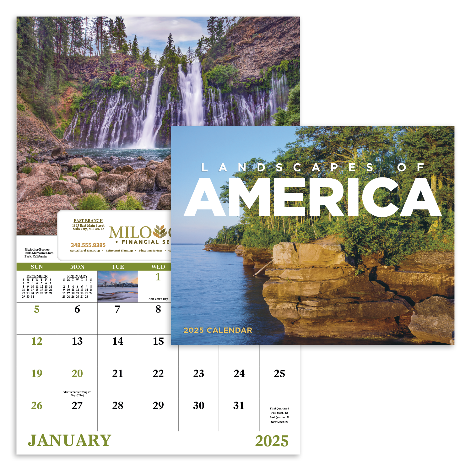 Good Value™ Landscapes of America - Window Calendar 45
