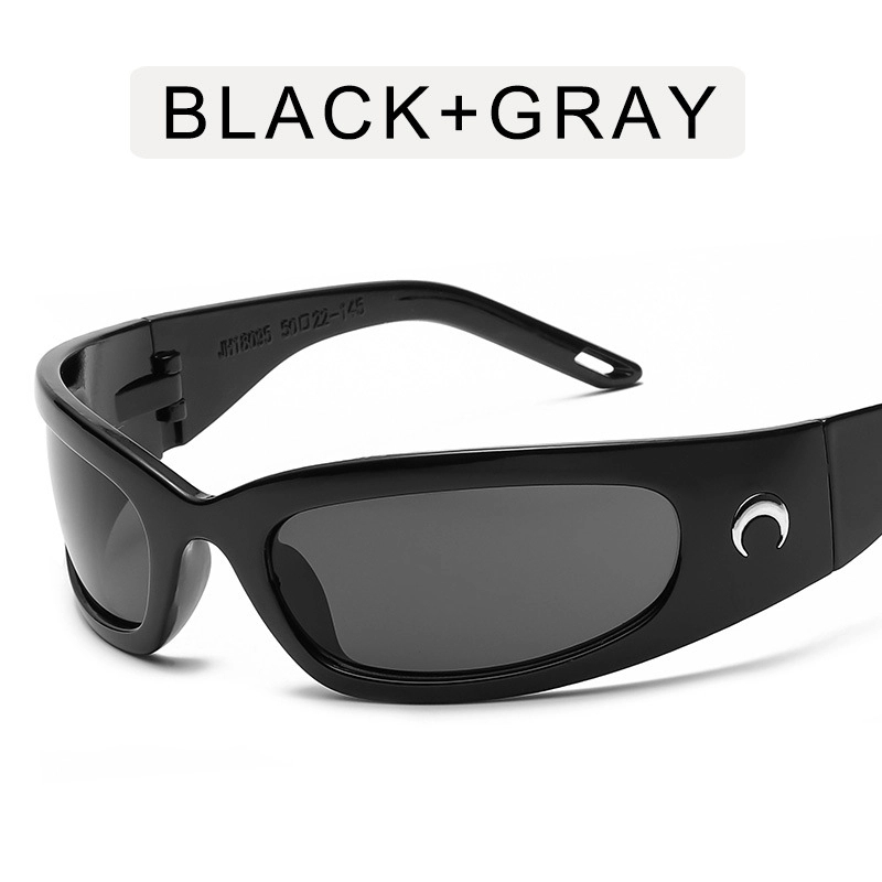 New Moon Outdoor Cycling Hip Hop Punk Sunglasses Uv400 7