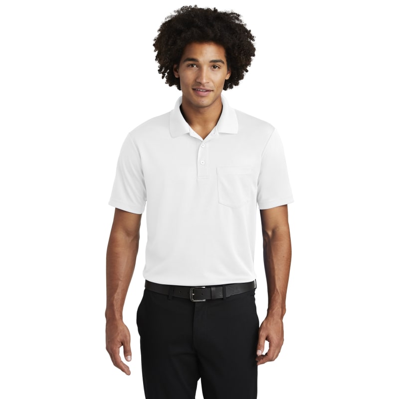 Sport-Tek PosiCharge RacerMesh Pocket Polo. 18