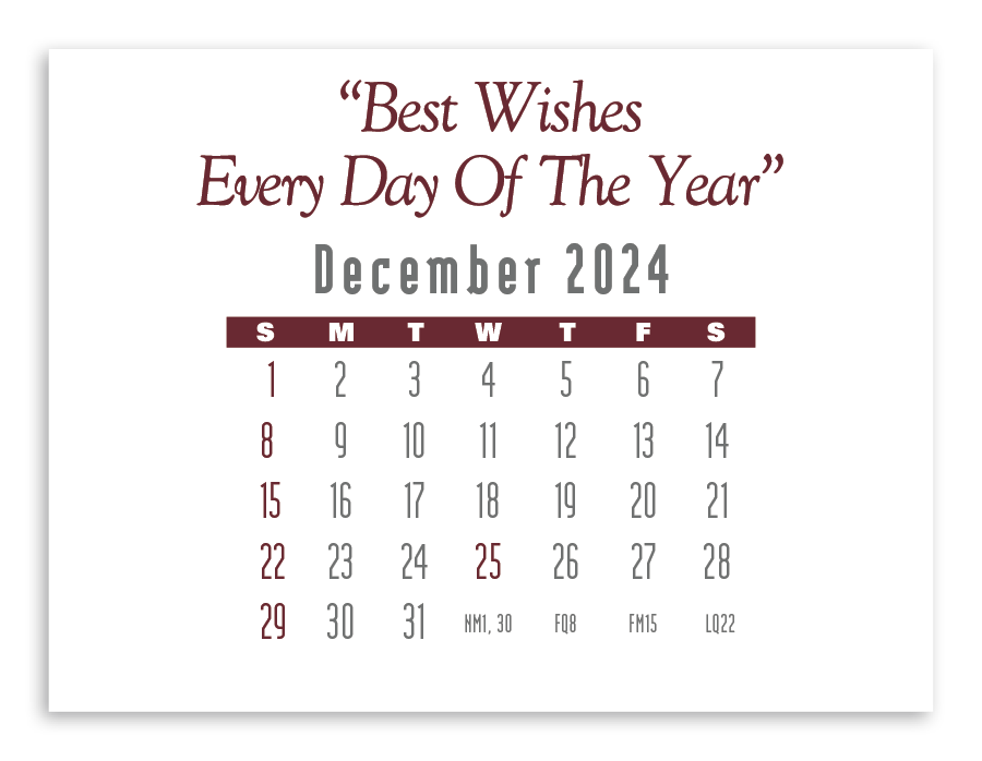 4C Press-N-Stick Header Contemporary Calendar 13-Month