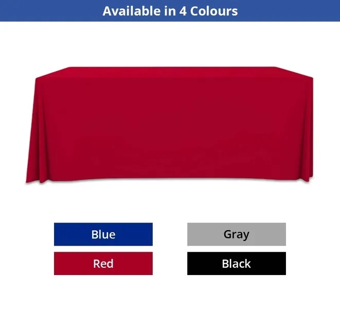 Solid Color Table Throws - 4 Sided(6ft x 2.5ft) 9
