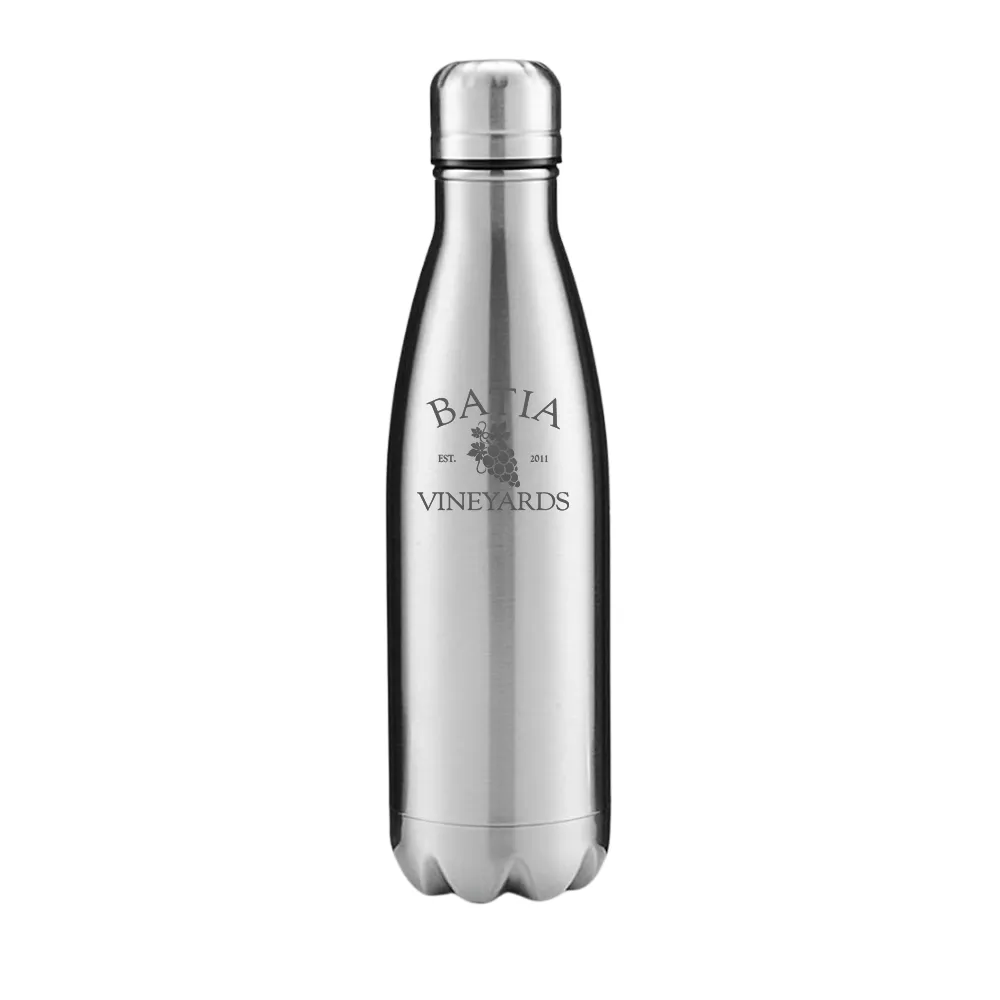 Insulated Stainless Steel Wine Growler (17oz) 5