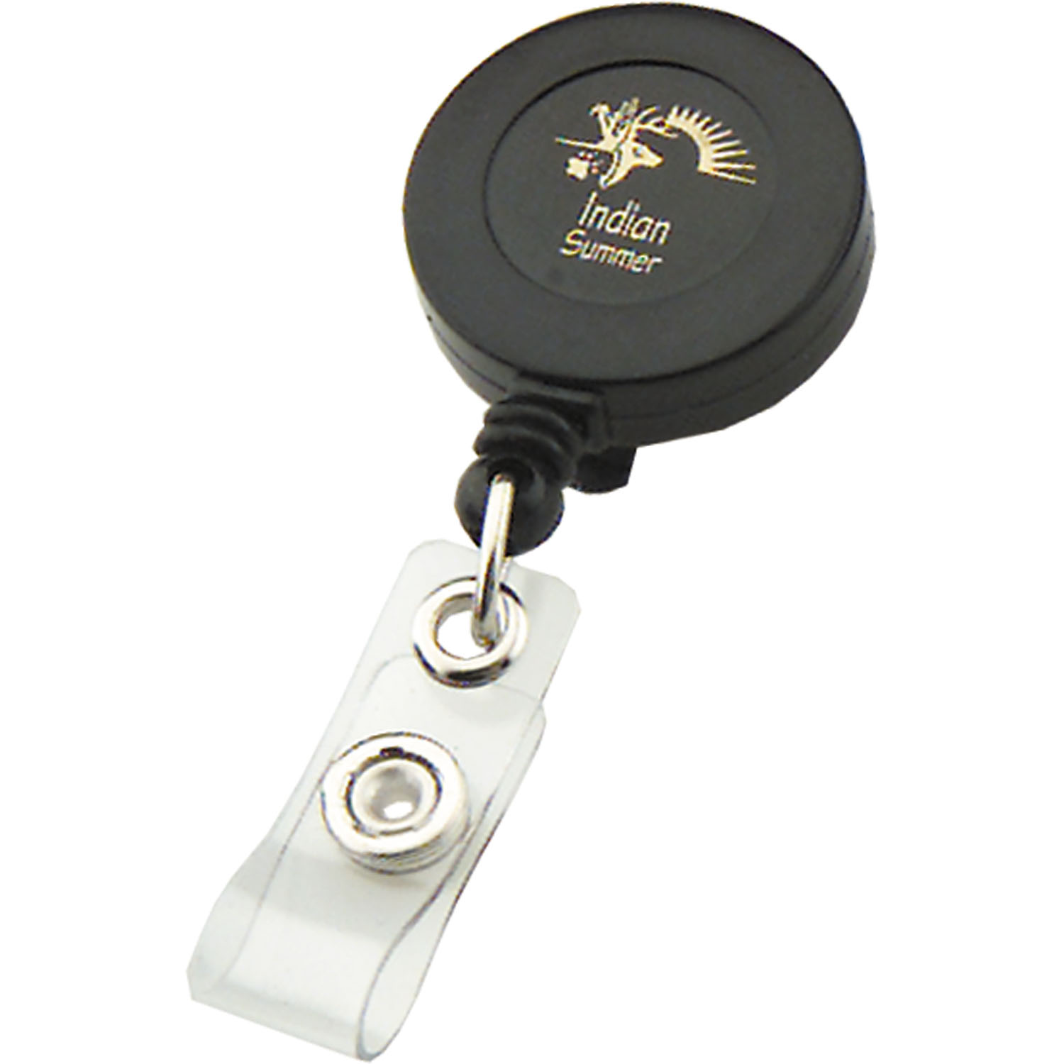 Retractable Badge Reel with Swivel Bulldog Clip 2