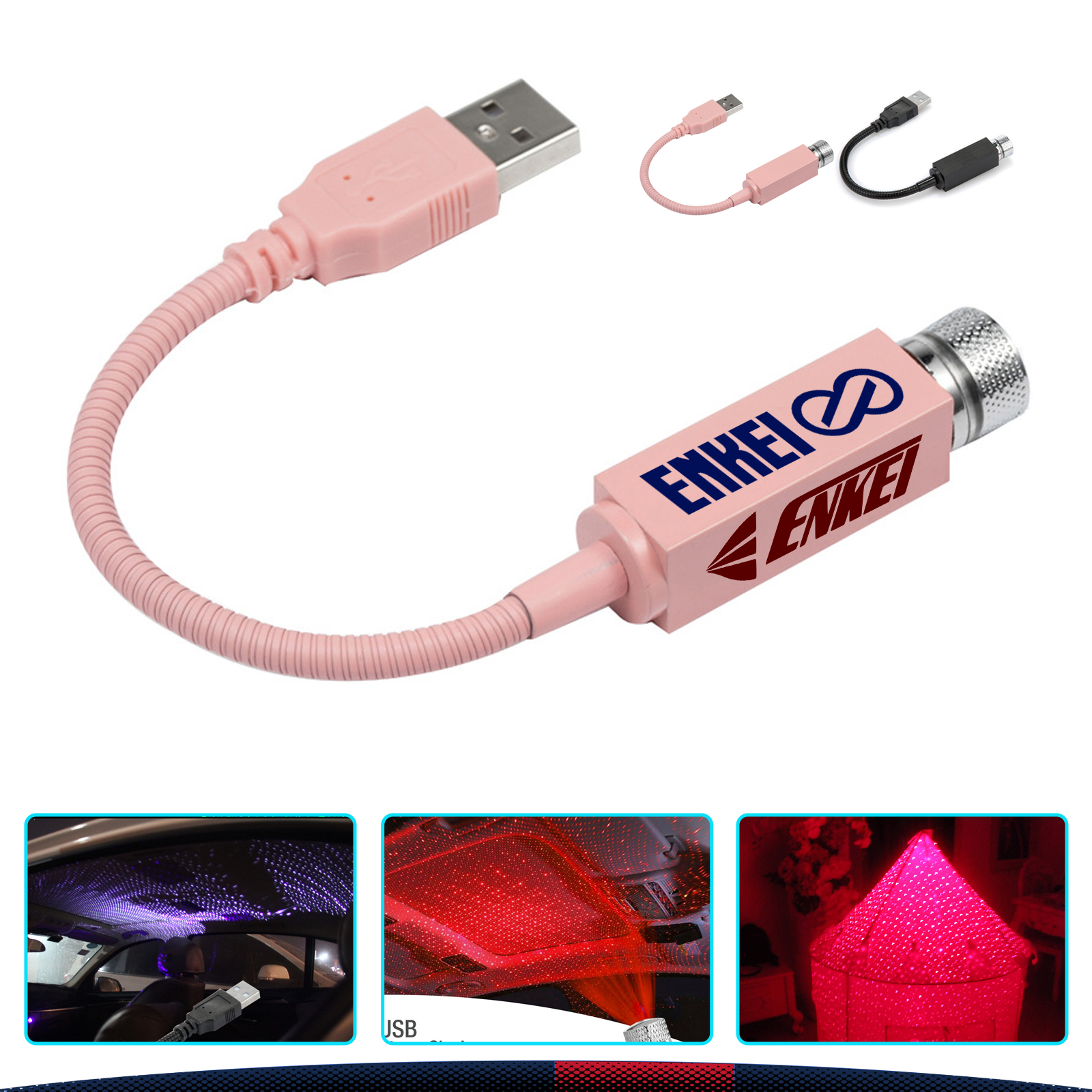 USB Car Star Projector Light 2