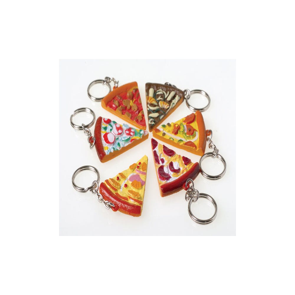 Pizza Keychains - Assorted 1