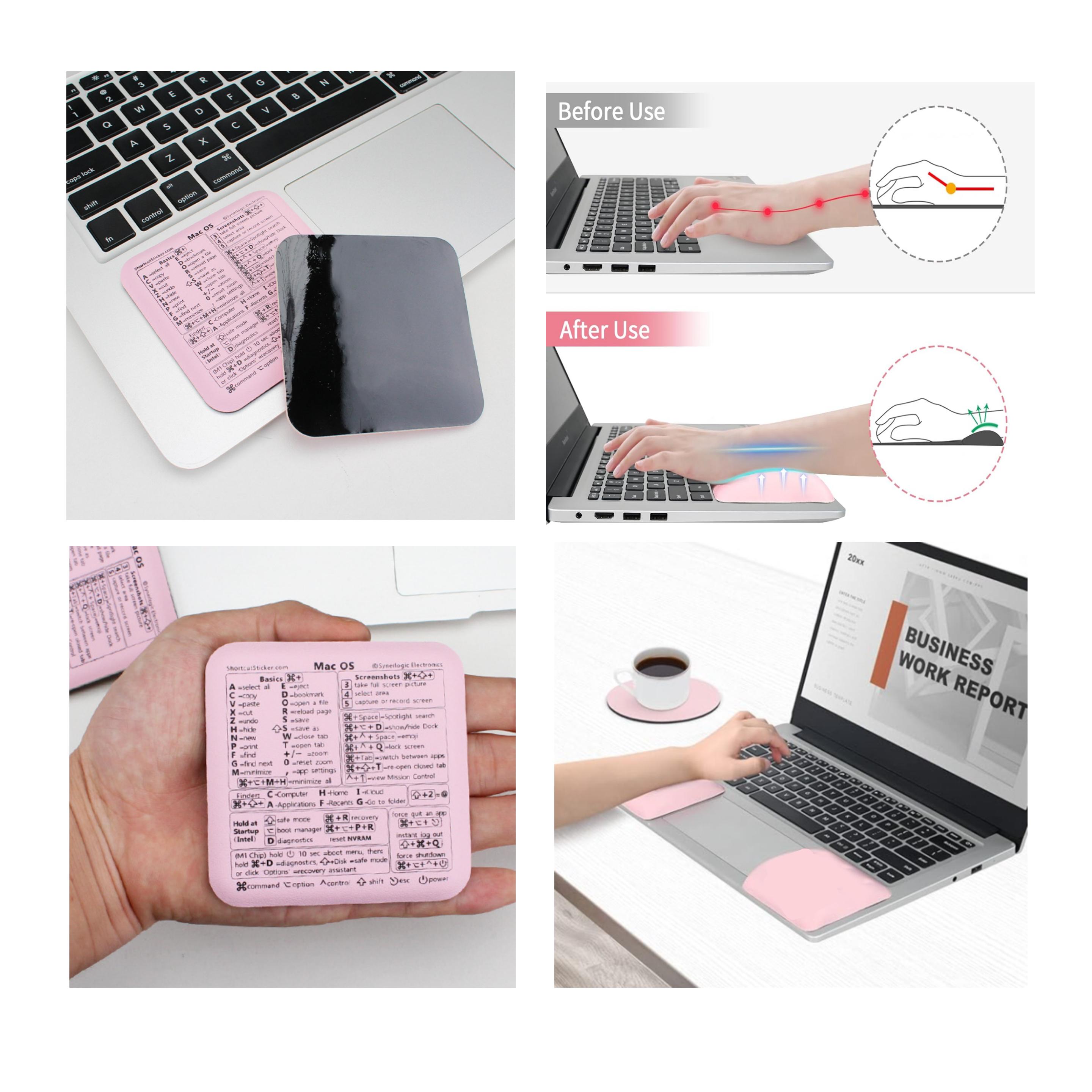 Small Slim Palm Pads Notebook Wrist Rest 3