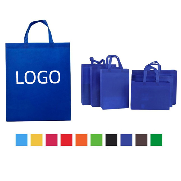 Heat Sealed Non-Woven Tote Bag (13 3/4" W x 4 3/4" G x 17 11/16" H) 1