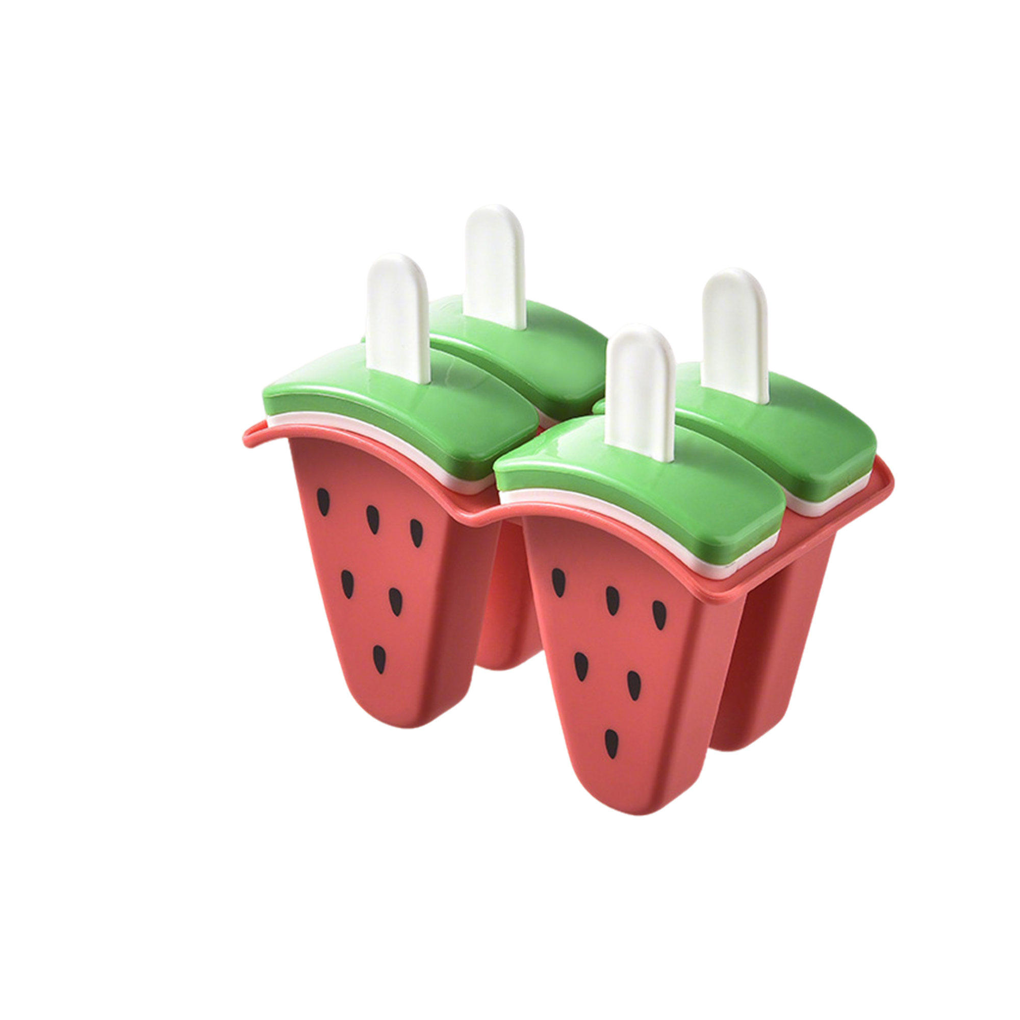 Watermelon Shape Freezer Pop Mold With Protective Lid 3