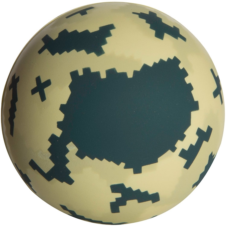 Digital Camo Ball Stress Reliever 3