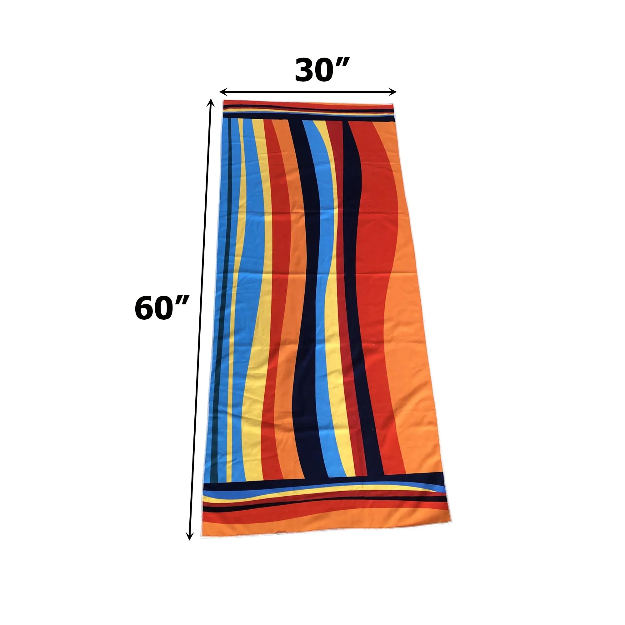 MOQ50 Full color Microfiber Beach Towel Blanket 2