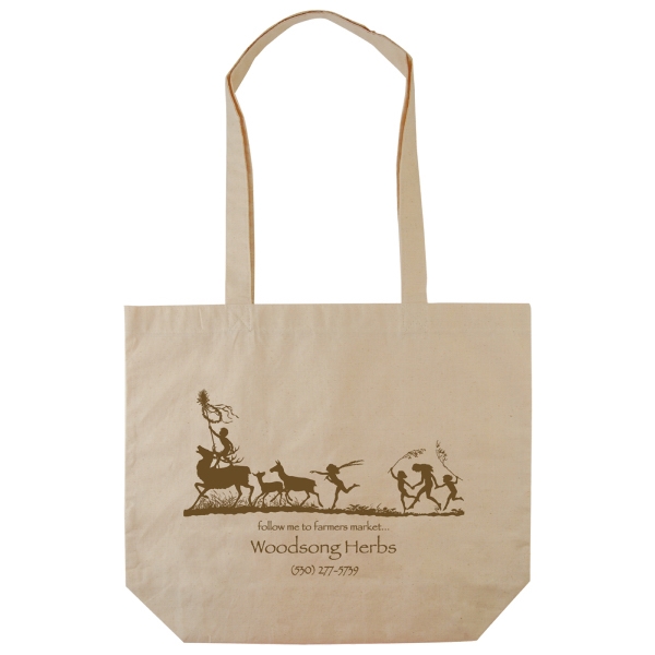 Standard Cotton Tote, custom tote bag with logo imprint 4