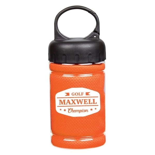 COOLING TOWEL IN CARABINER CASE 5
