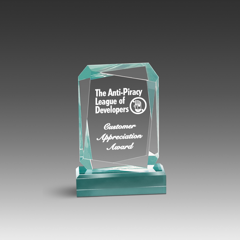 Facet Rectangle Award (5"x7"x2") 1