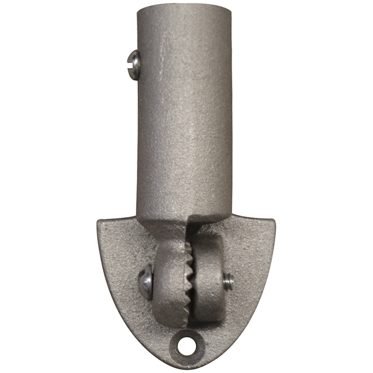 Silver Cast Aluminum Adjustable Bracket-up to 5/8" 2