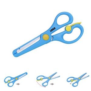 Small Scissors with Ruler Blade And Ergonomic Handle 8